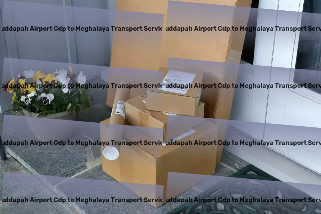 Cuddapah Airport Cdp to Meghalaya Cargo Local cargo services