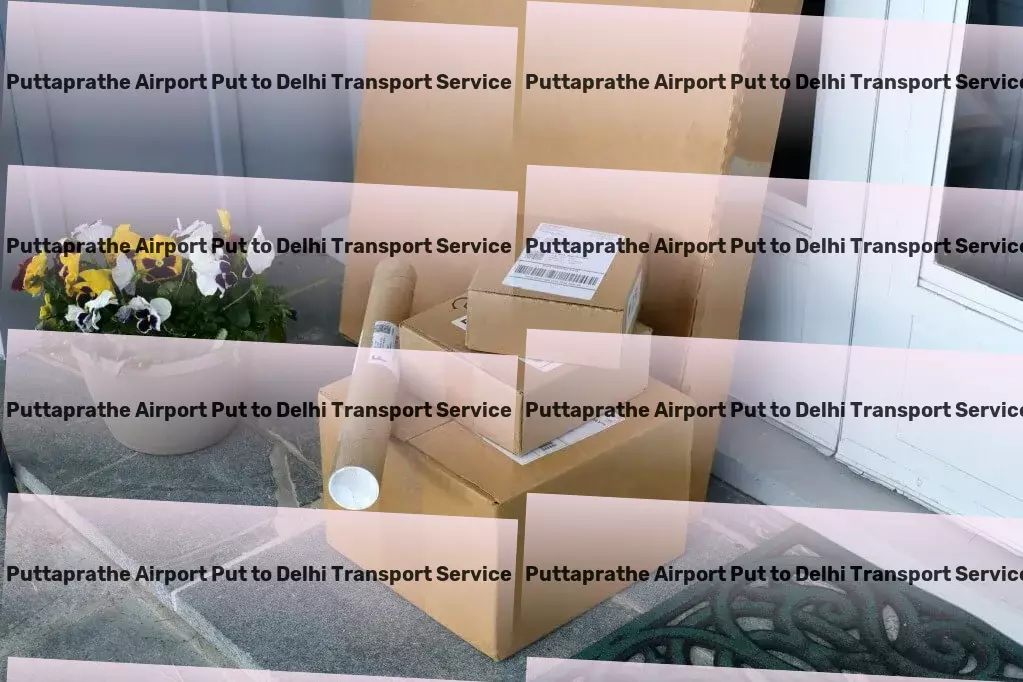 Puttaprathe Airport Put to Delhi Bike Transport And Scooty Courier End-to-end logistics management