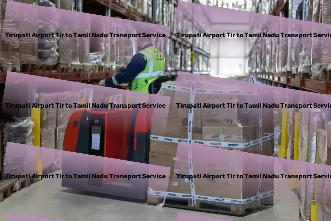 Tirupati Airport Tir to Tamil Nadu Household Goods Transport Dedicated cargo delivery