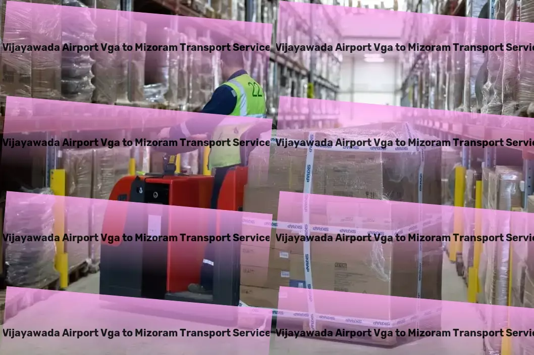 Vijayawada Airport Vga to Mizoram Household Goods Transport India explored your way! - Rapid package transport