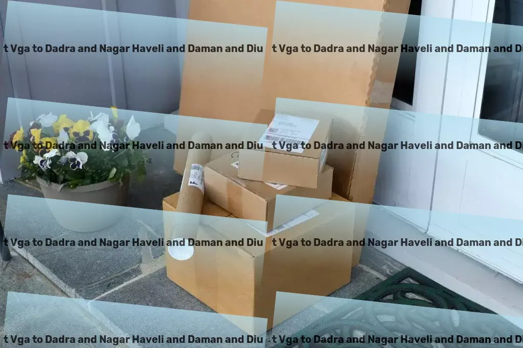 Vijayawada Airport Vga to Dadra And Nagar Haveli And Daman And Diu Transport Where every transit in India is a smooth journey! - Large-scale cargo moving