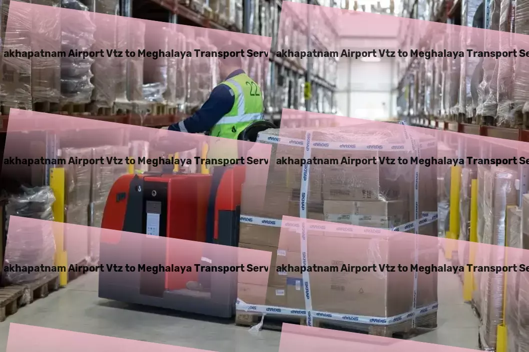 Visakhapatnam Airport Vtz to Meghalaya Transport The ultimate companion for your Indian travels! - Local courier logistics