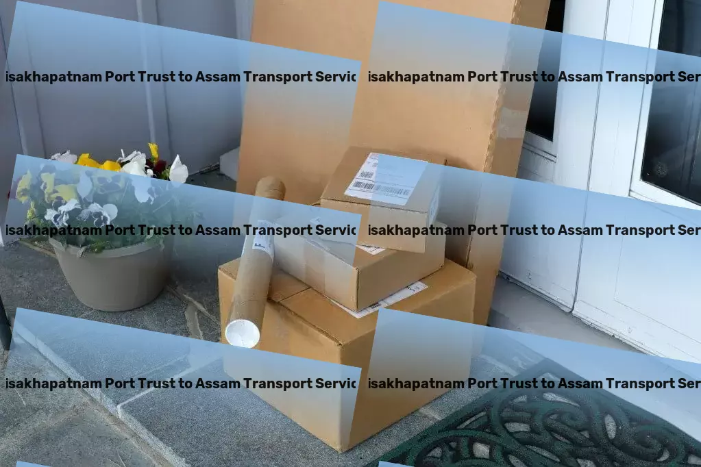 Visakhapatnam Port Trust to Assam Household Goods Transport National freight logistics